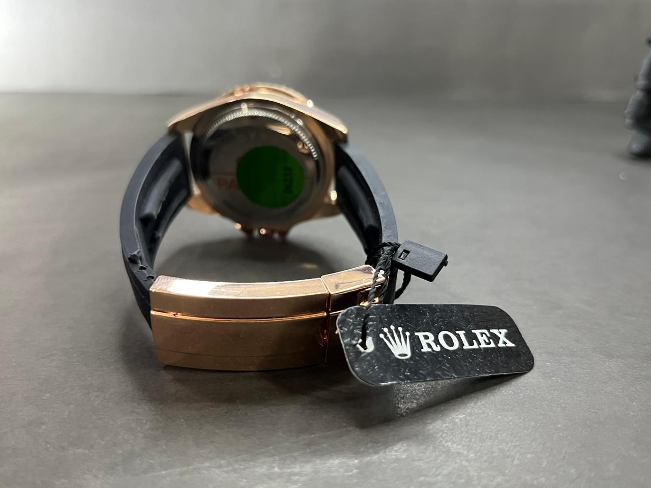 Rolex Yatch Master (Slicon Straps)