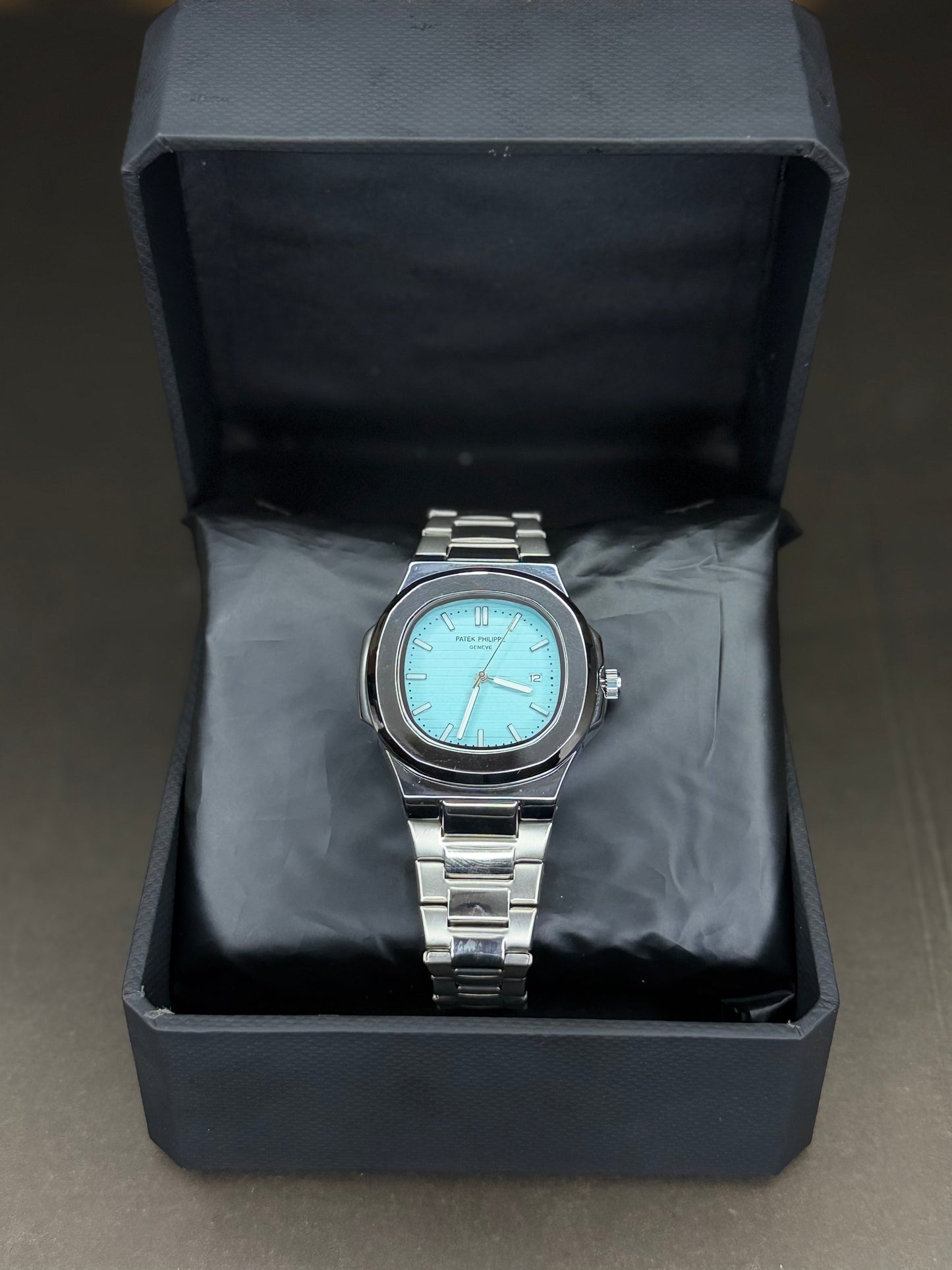 Patek Philippe Geneve Tiffany Blue Dial