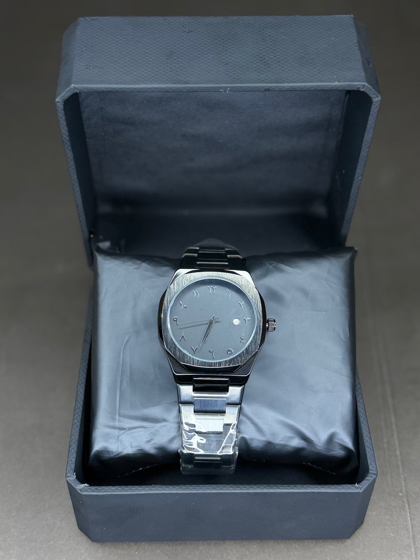 Black Arabic Aura (stainless steel)