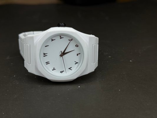 White Arabic Aura (carbon fiber)