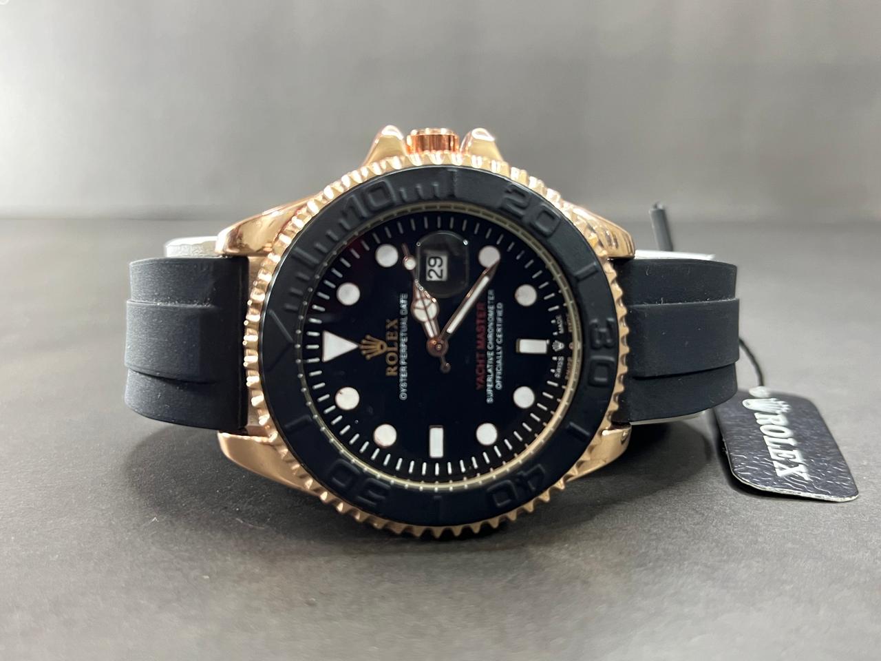 Rolex Yatch Master (Slicon Straps)